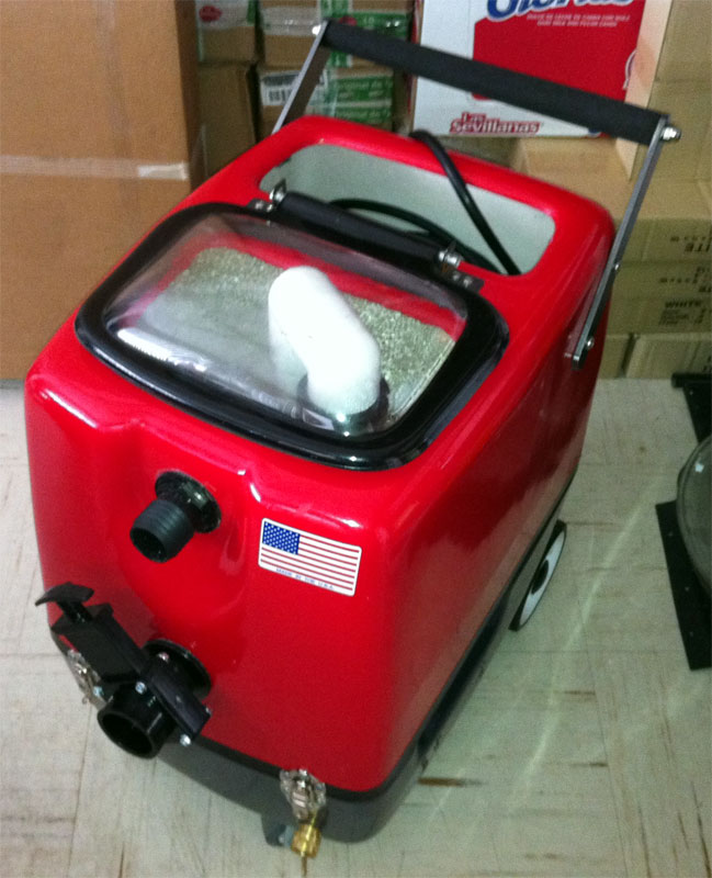 rental extractor for car detailing