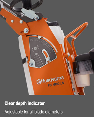 husqvarna fs 400 lv depth features