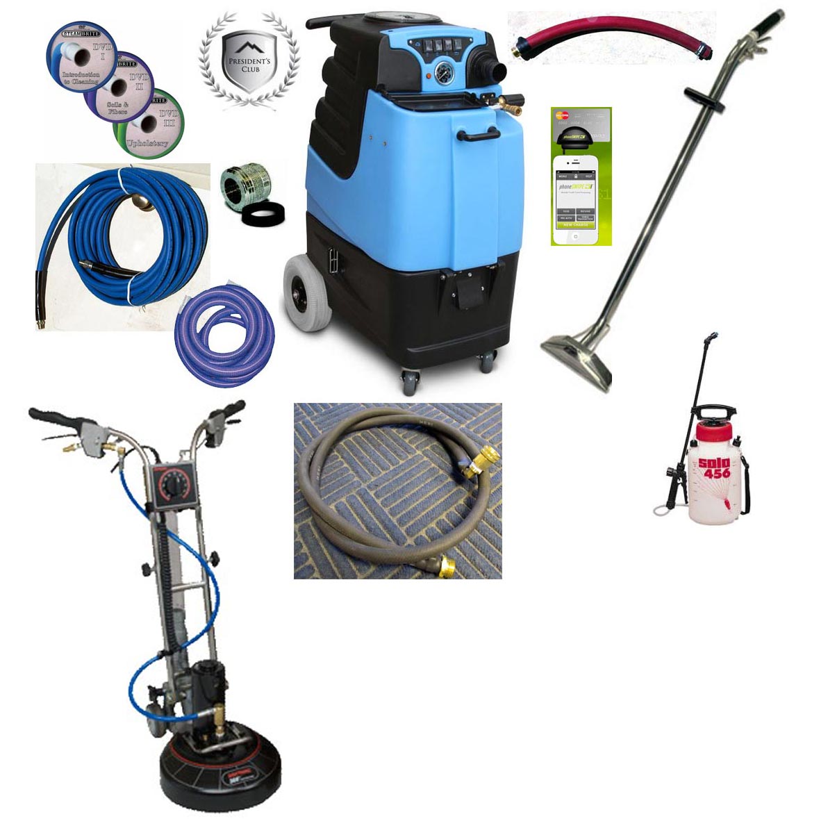 Rotovac 360i - Professional Tile & Grout Cleaning Machines from