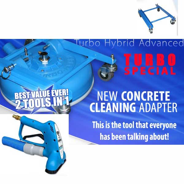 Turboforce Turbo Hybrid Tile Cleaning Spinner Wand Th-40 Free Shipping -  Th40 - Wands for Hard Floor