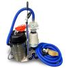 Clean Storm 20240510 HEPA Concrete Grinder Dust Slurry Collector 3Motor Wet Dry Shop Vac 335CFM Cyclonic PreSeparator