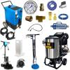 Clean Storm 20240831, 1400PSI 2GPM 120V 20Amp HEATED, Tile and Carpet Cleaning Truckmount 30GPM APO ETM