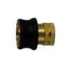 1/4 Rubber Molded Grip Insulated Female Brass Coupler X 1/4 Fip  86035RG