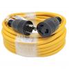 Heavy Duty Extension Power Cord 230V 25FT 10-3AWG Gauge Installed L6-20P X L6-20R Ends 20221012 Husqvarna Grinders