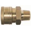 1/2 Mip X 1/2 QD Coupler Brass Extra Large GPM Item 86032